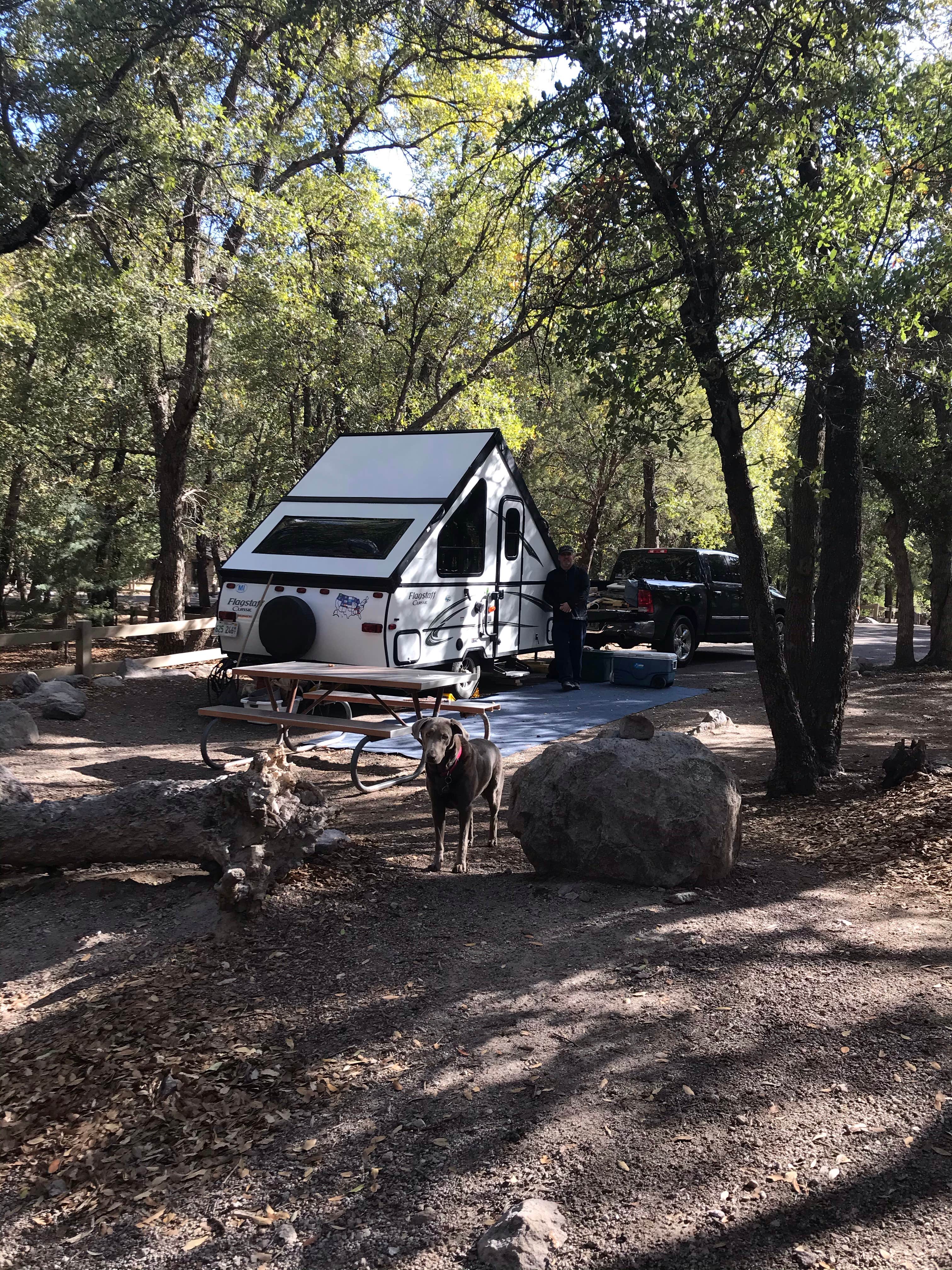 Bill M.'s photo of rv camping at Bonita Canyon Campground — Chiricahua National Monument near Rodeo, NM