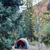 site 1 tent pad