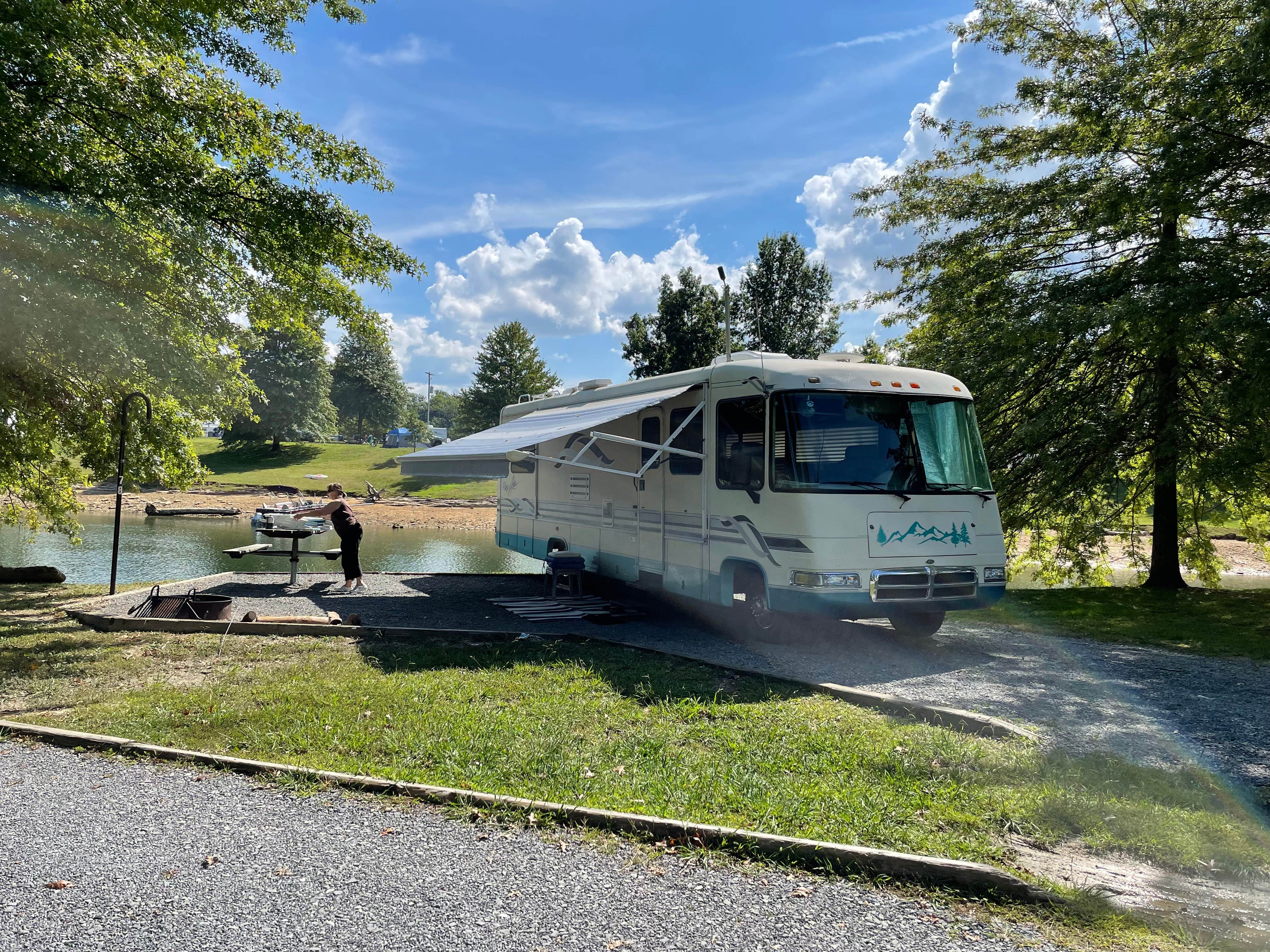 Ron's photo of rv camping at Battle Run near Craigsville, WV