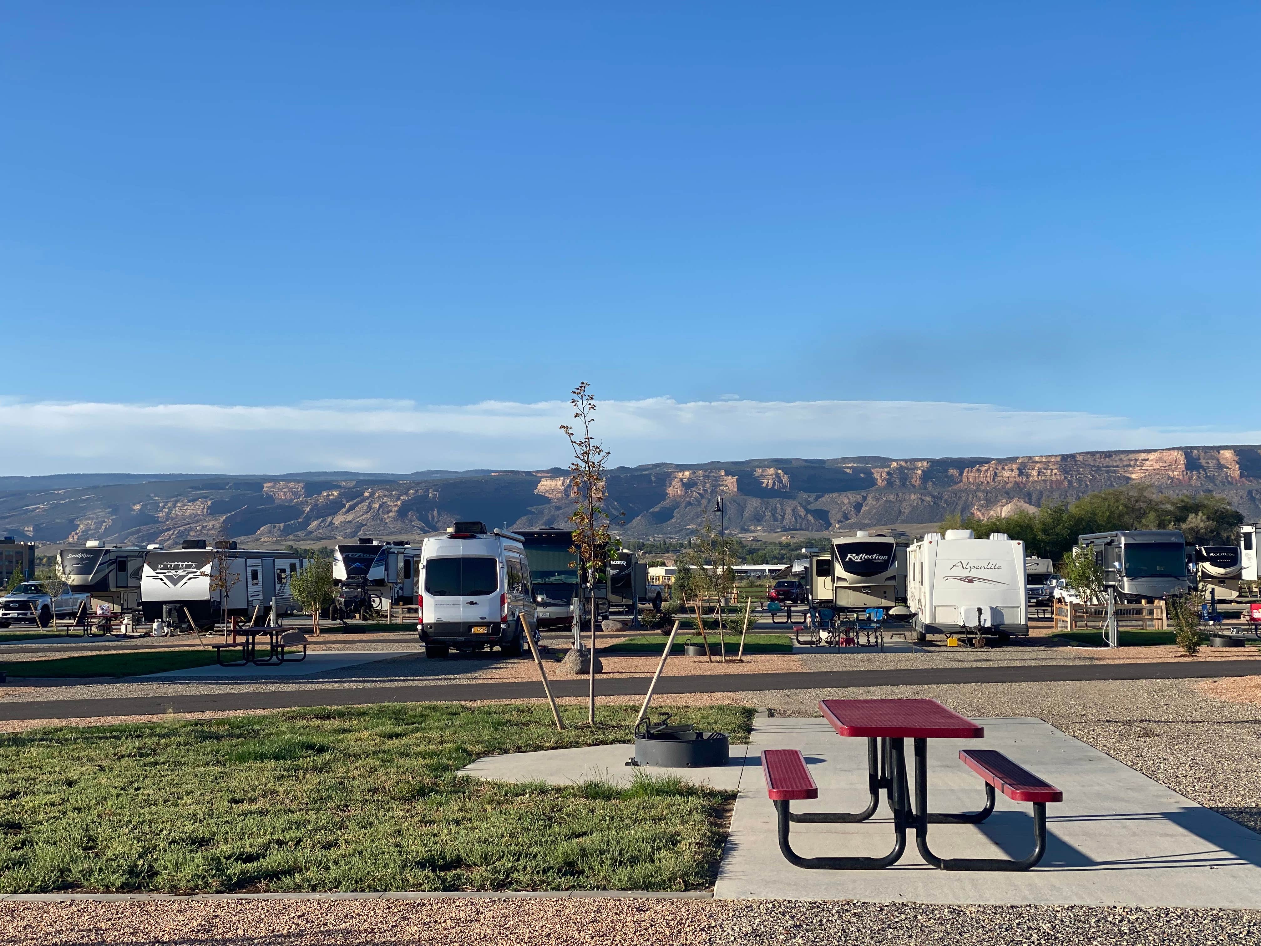 Carol J.'s photo of rv camping at Canyon View RV Resort near Clifton, CO