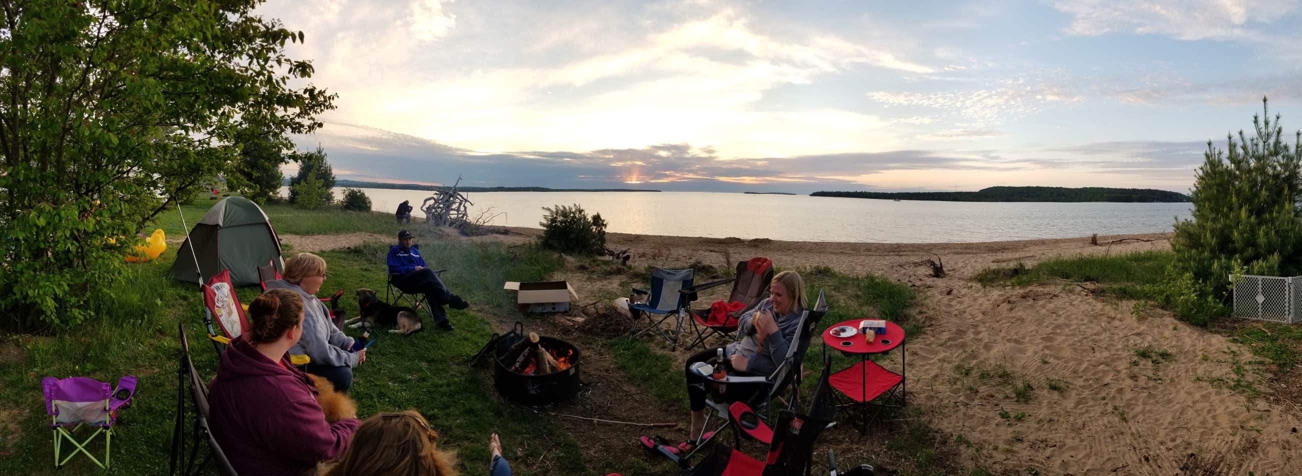 Camper-submitted photo at Munising Tourist Park Campground near Nahma, MI