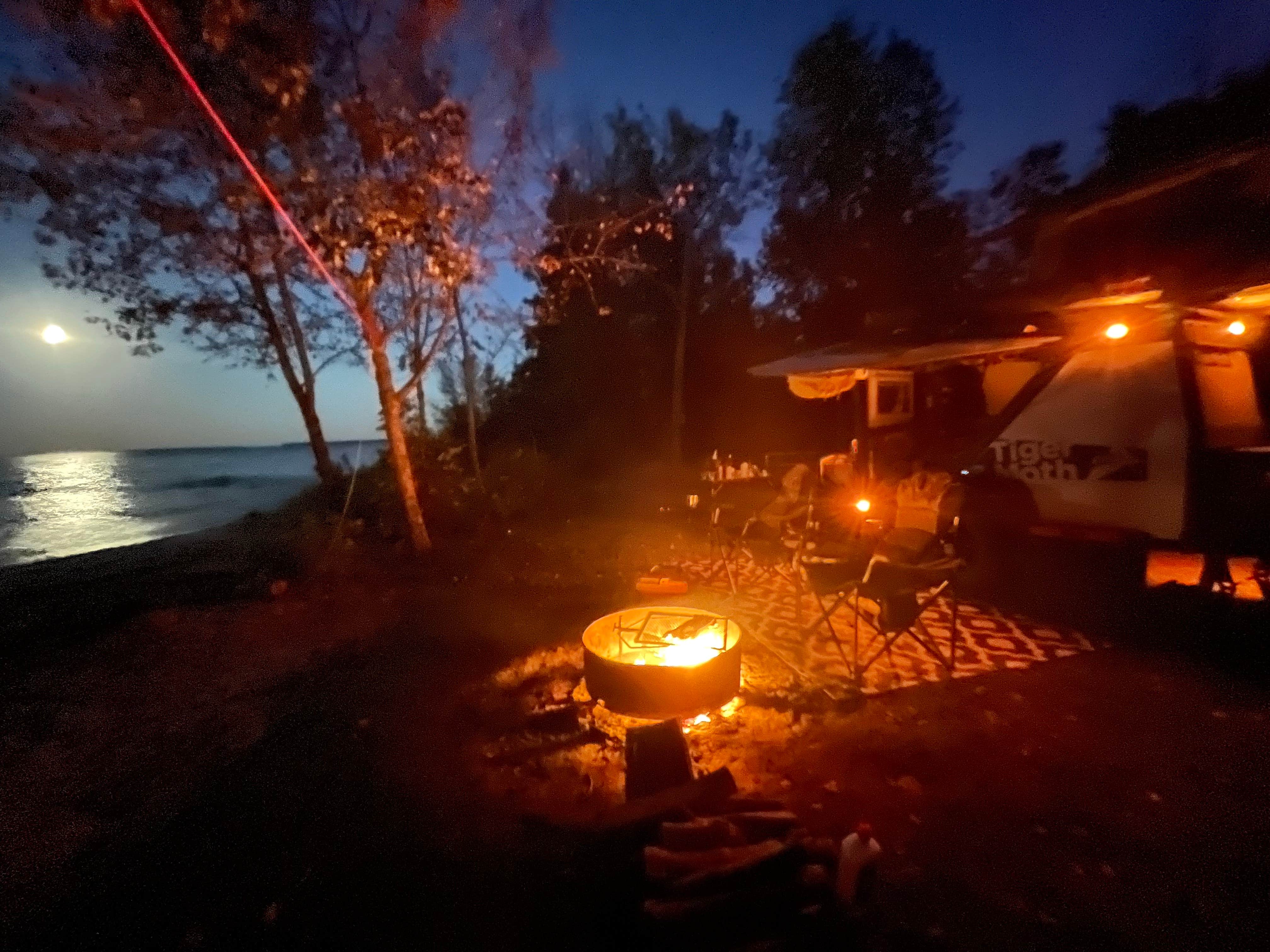 Camper-submitted photo at Reddmann's Sleepy Hollow near St. Ignace, MI