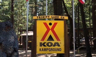 Camping near Preacher Meadow Campground: Trinity Lake KOA Holiday, Trinity Center, California