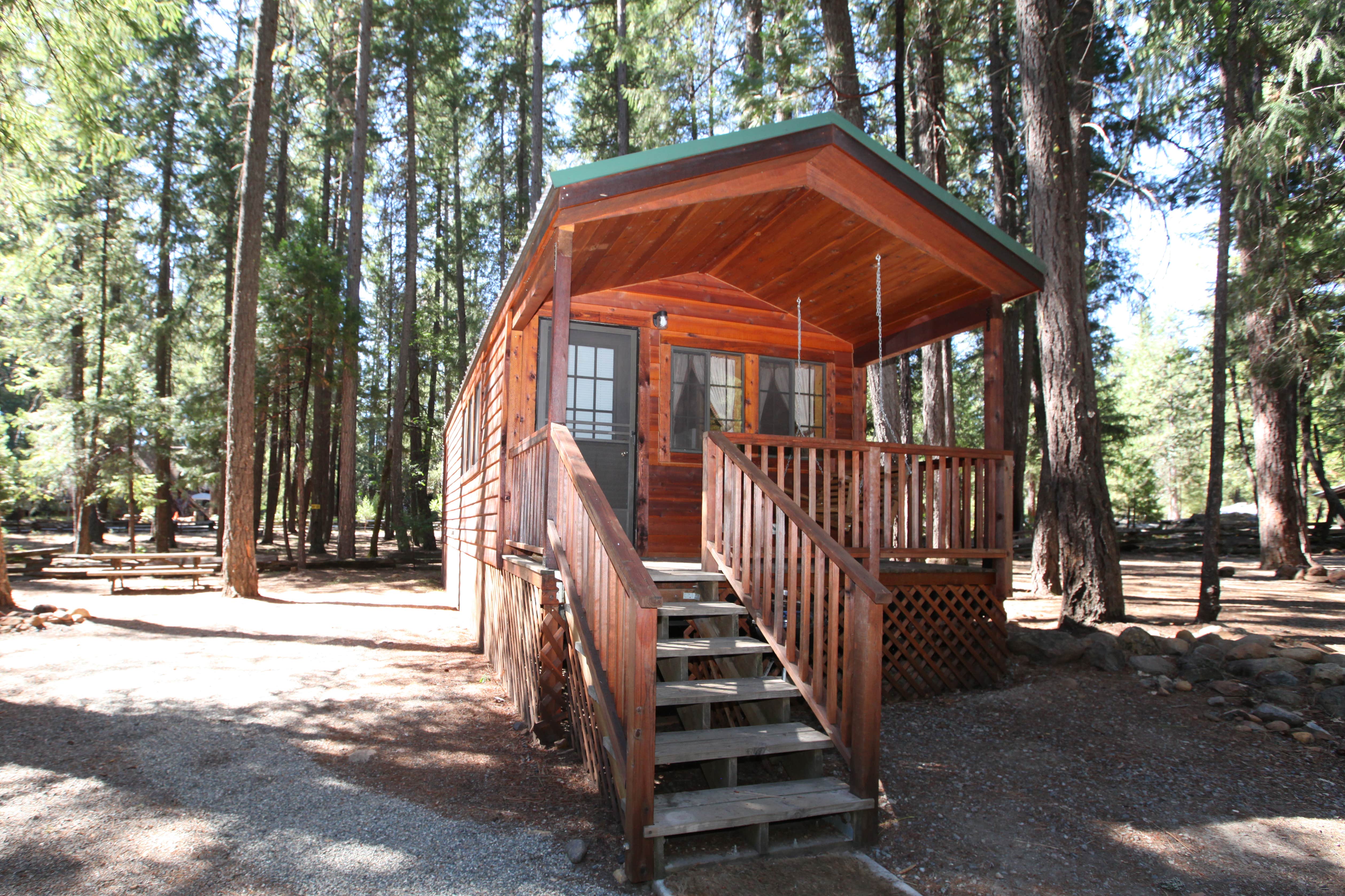 OAK M.'s photo of a cabin at Trinity Lake KOA Holiday near Whiskeytown National Recreation Area