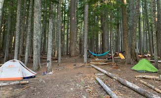 Audrey M.'s photo of tent camping at Pamelia Lake near Mehama, OR
