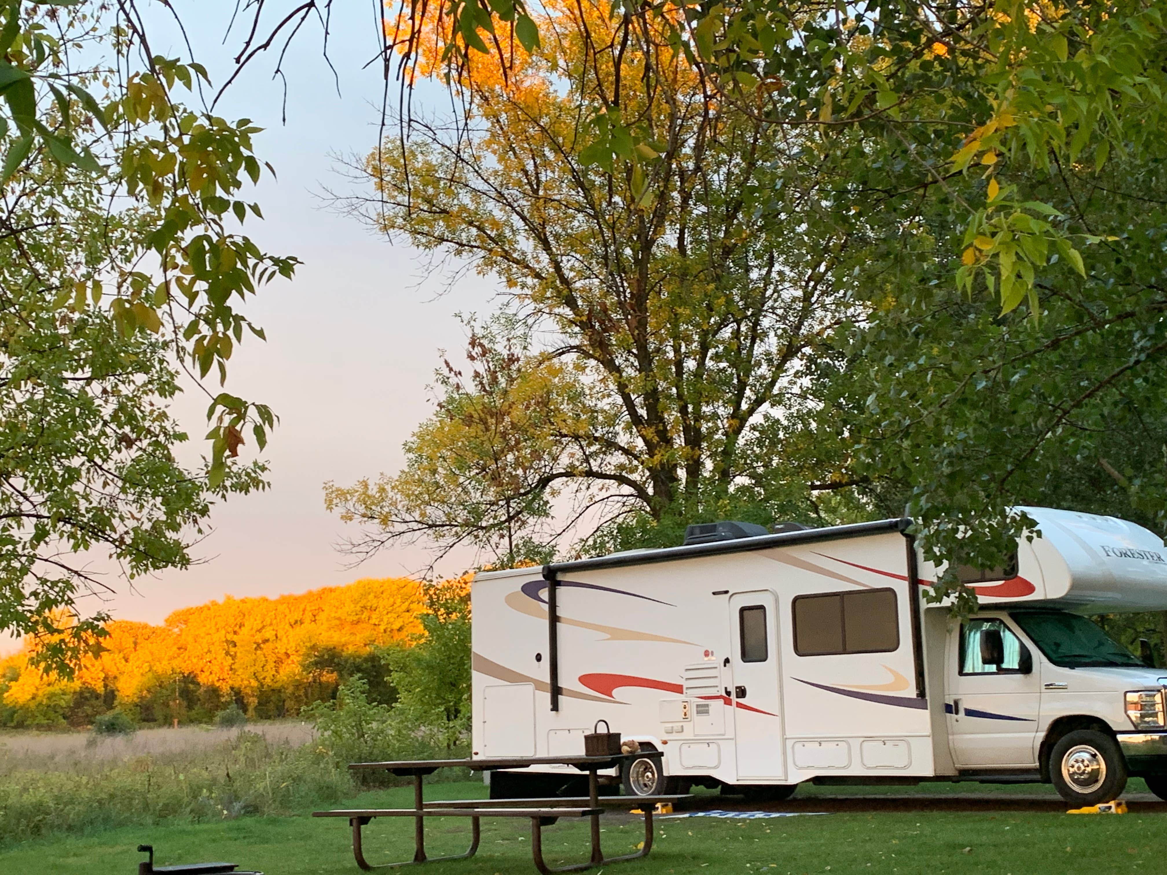 Cynthia's photo of rv camping at Buffalo River State Park Campground near Fargo, ND