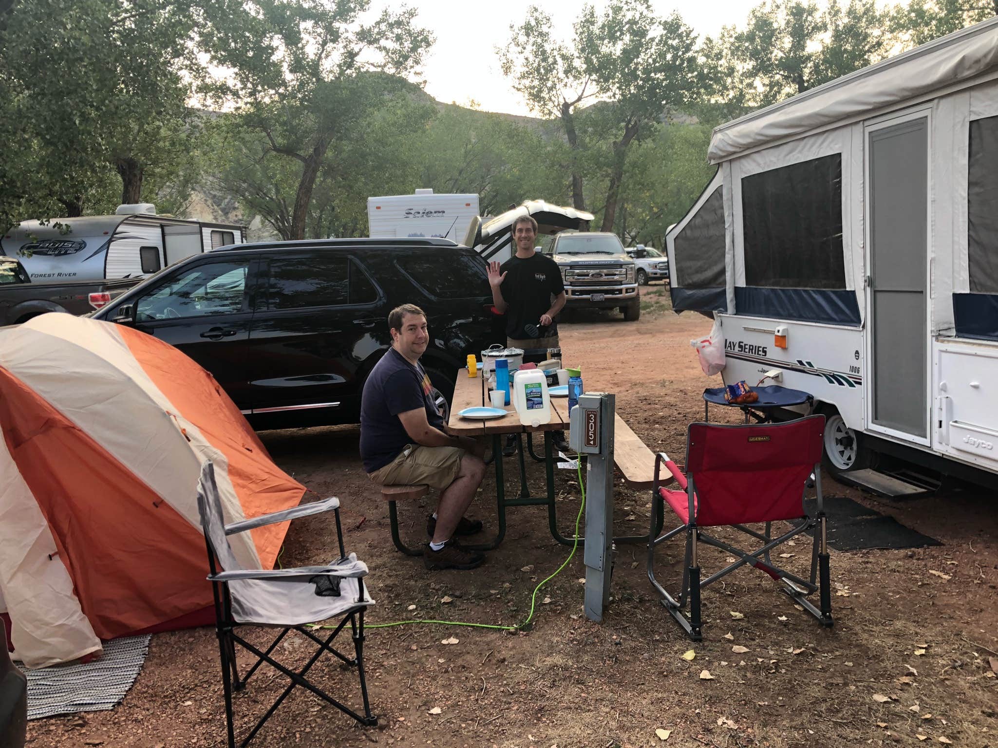 Chris's photo at Medora Campground in North Dakota