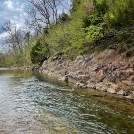 12 Mile Creek access on Property, Spring Fed and crystal clear