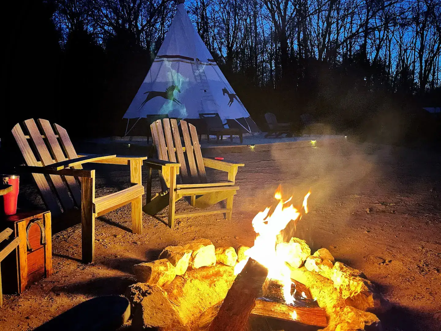 Camper-submitted photo at Fredrock Glampground near Puxico, MO