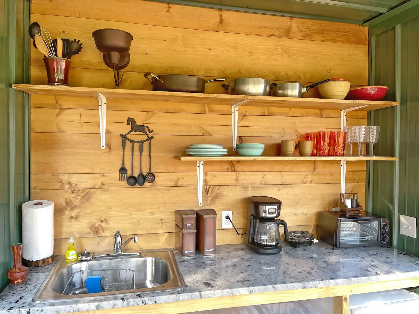 Camper-submitted photo at Fredrock Glampground near Puxico, MO