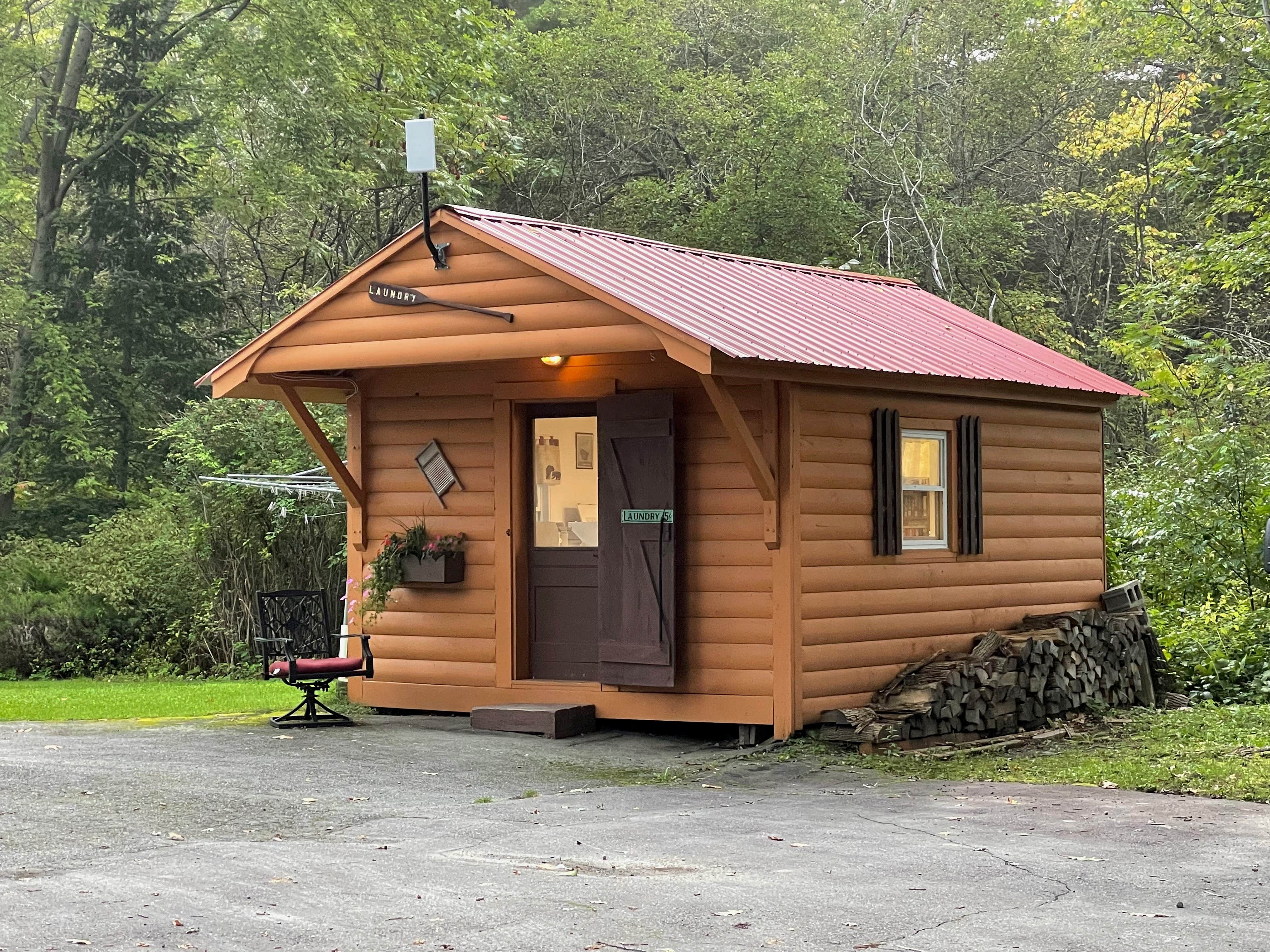 LoneCamper C.'s photo of a cabin at Two Rivers Campground near Bangor, ME