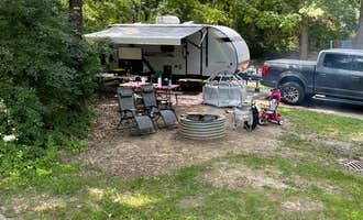 Camping near Camp Sequoia: W. J. Hayes State Park Campground, Tipton, Michigan