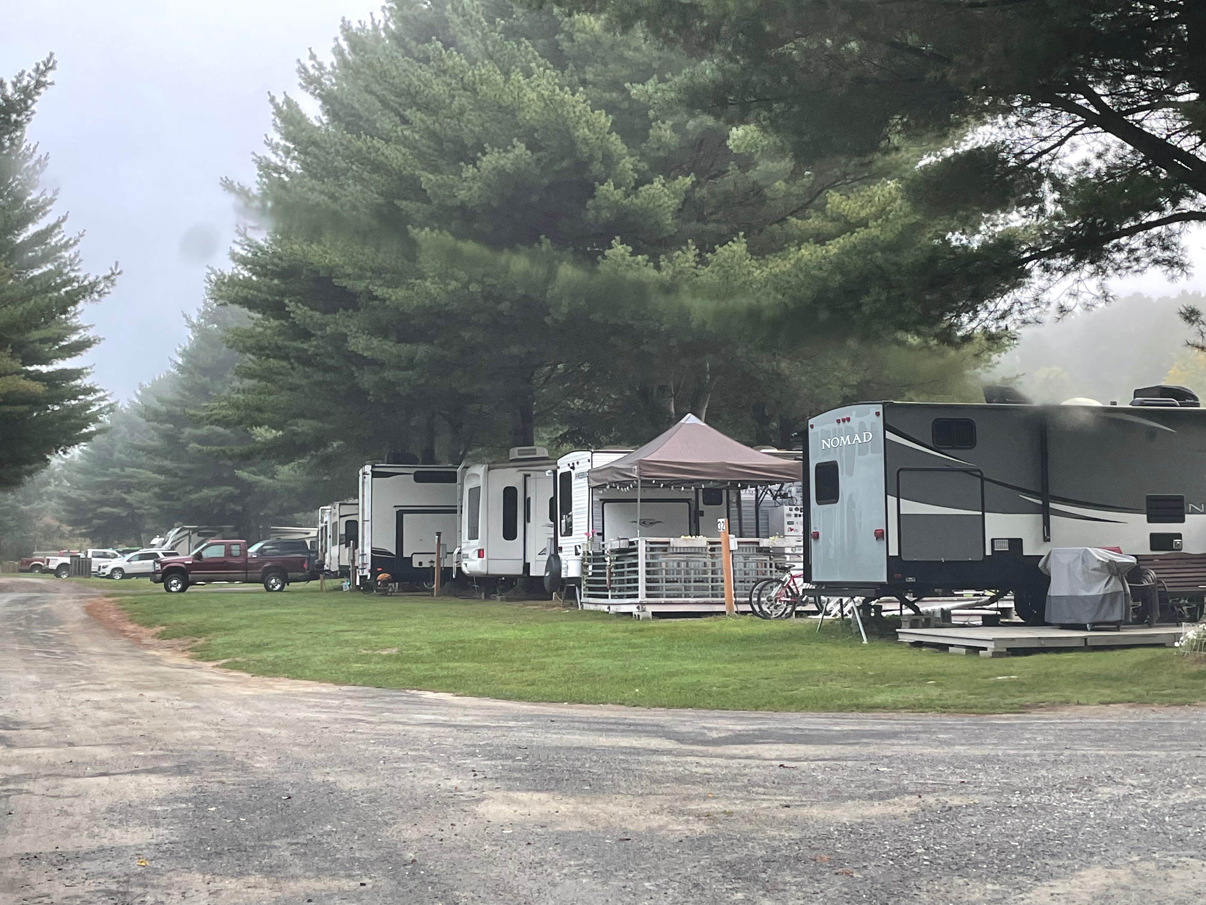 LoneCamper C.'s photo of rv camping at Two Rivers Campground near Bingham, ME