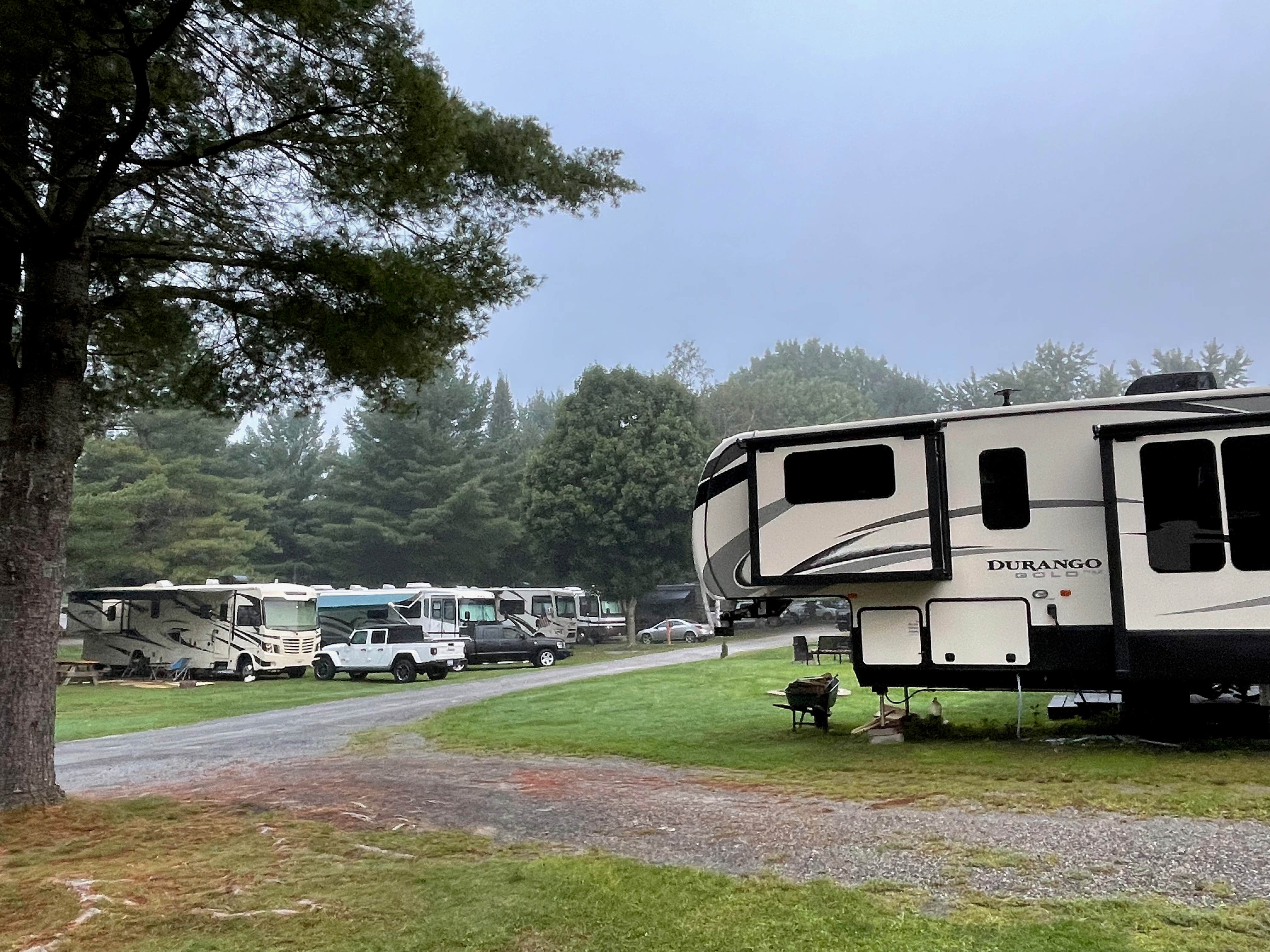 LoneCamper C.'s photo of rv camping at Two Rivers Campground near Jay, ME