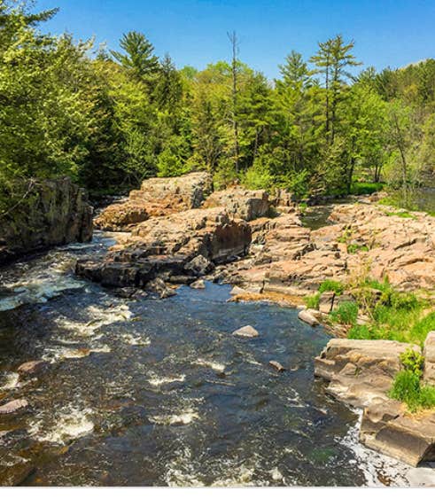 Camper-submitted photo at Marathon County Dells of the Eau Claire Park near Manawa, WI
