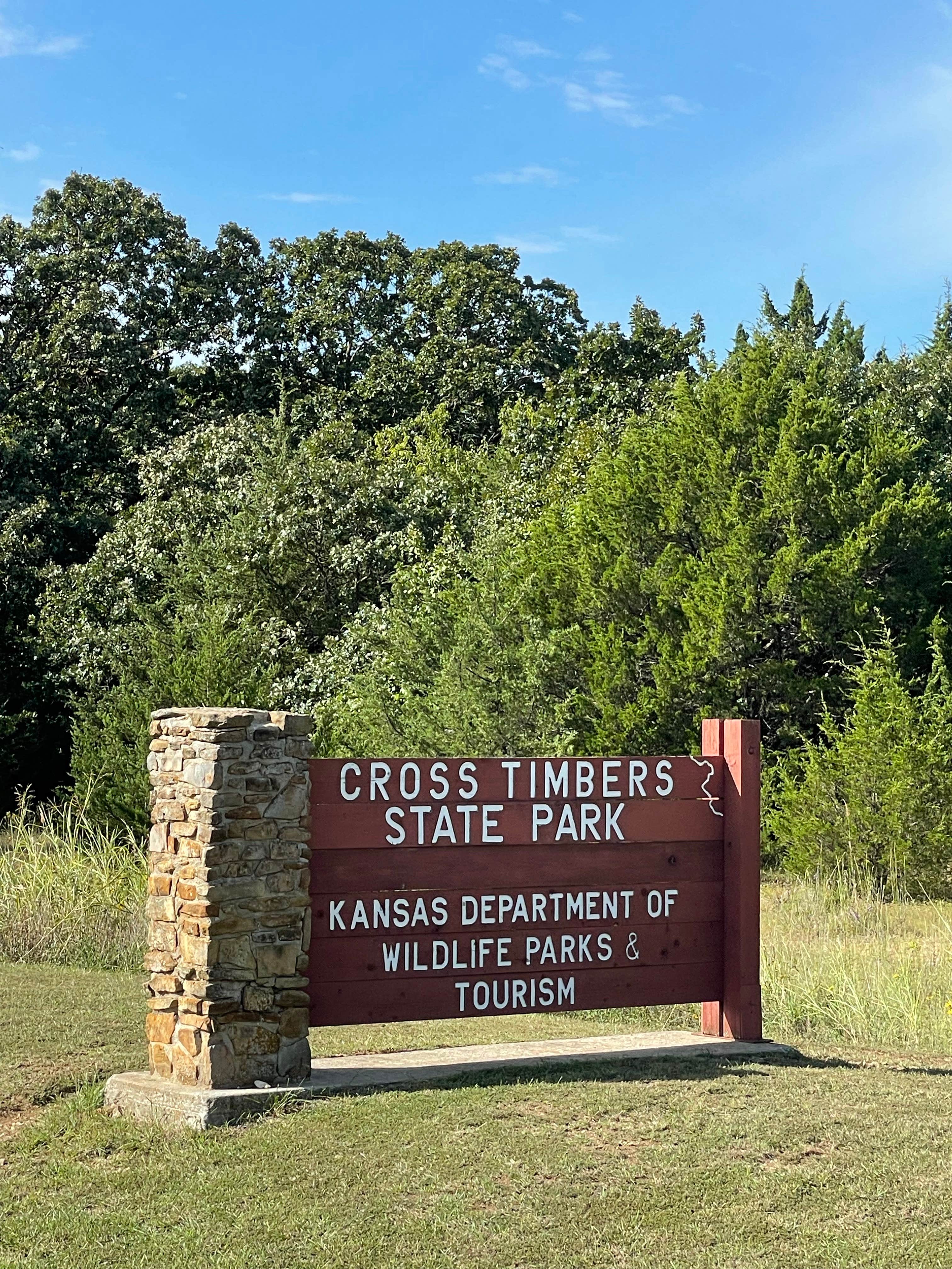 Camper-submitted photo at Timber Ridge Campground — Cross Timbers State Park near Fall River, KS