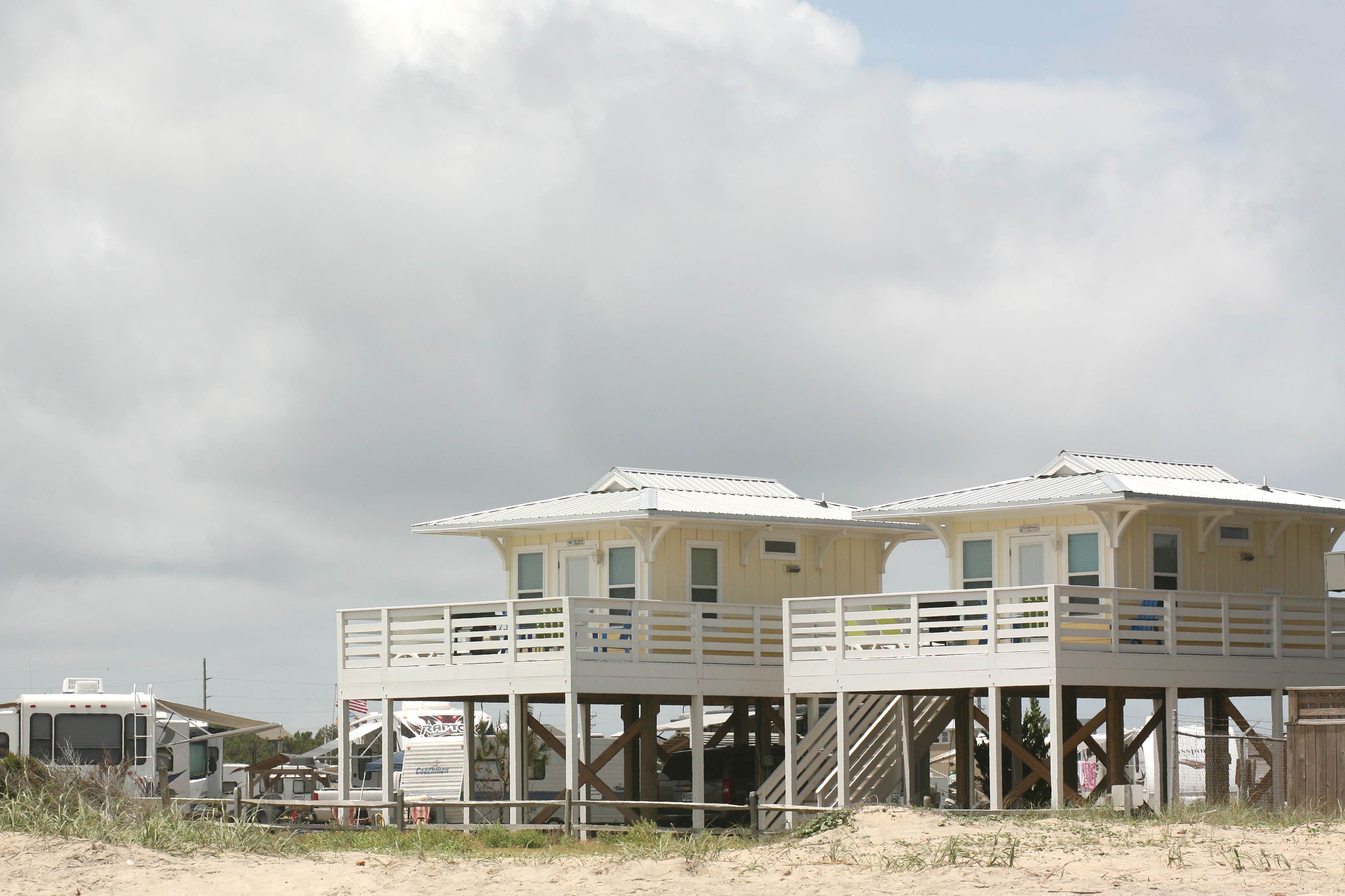 Jessica W.'s photo of a cabin at Camp Hatteras near Frisco, NC