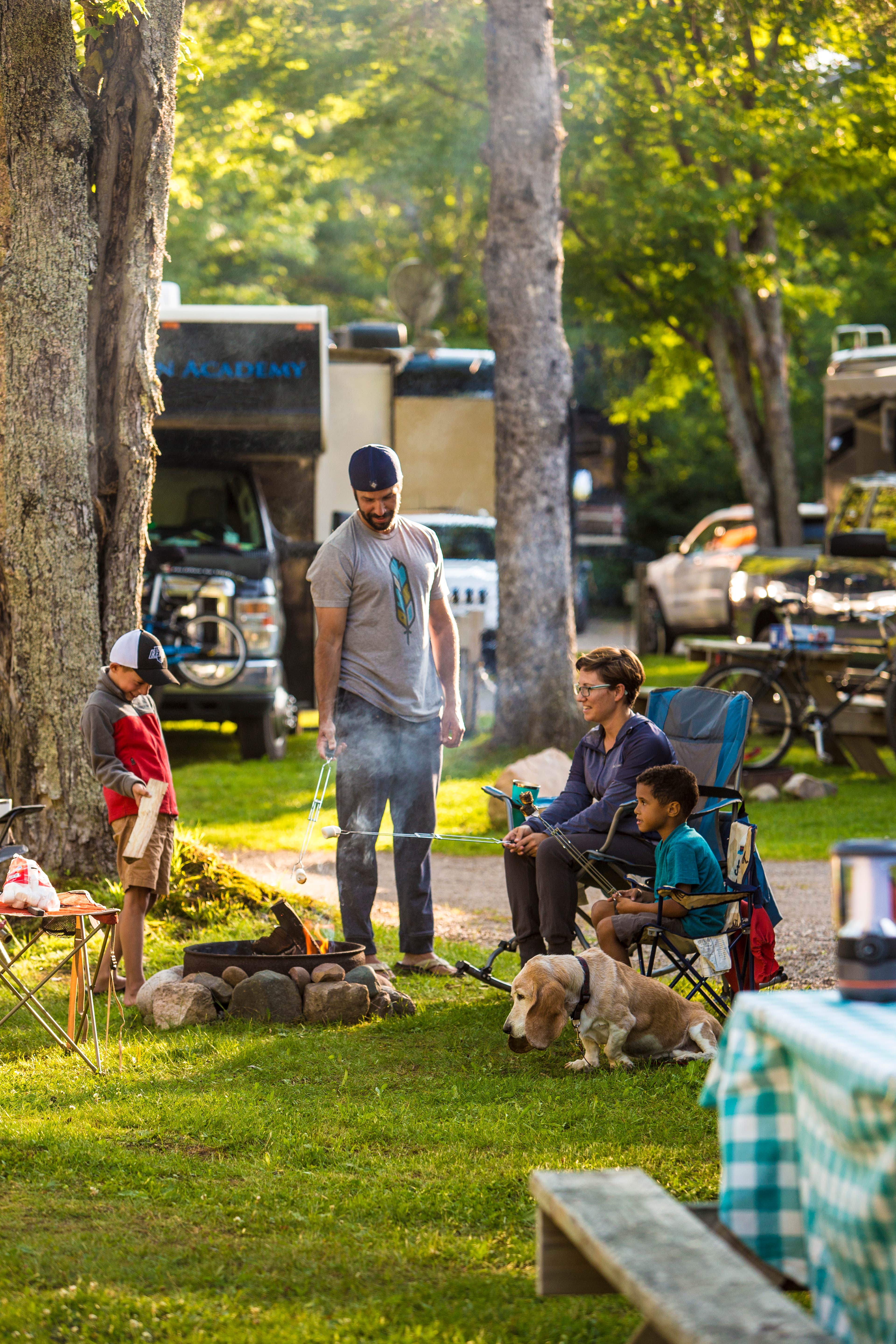 Jessica W.'s photo of camping with pets at Jacksonville North-St. Marys KOA near Brunswick, GA