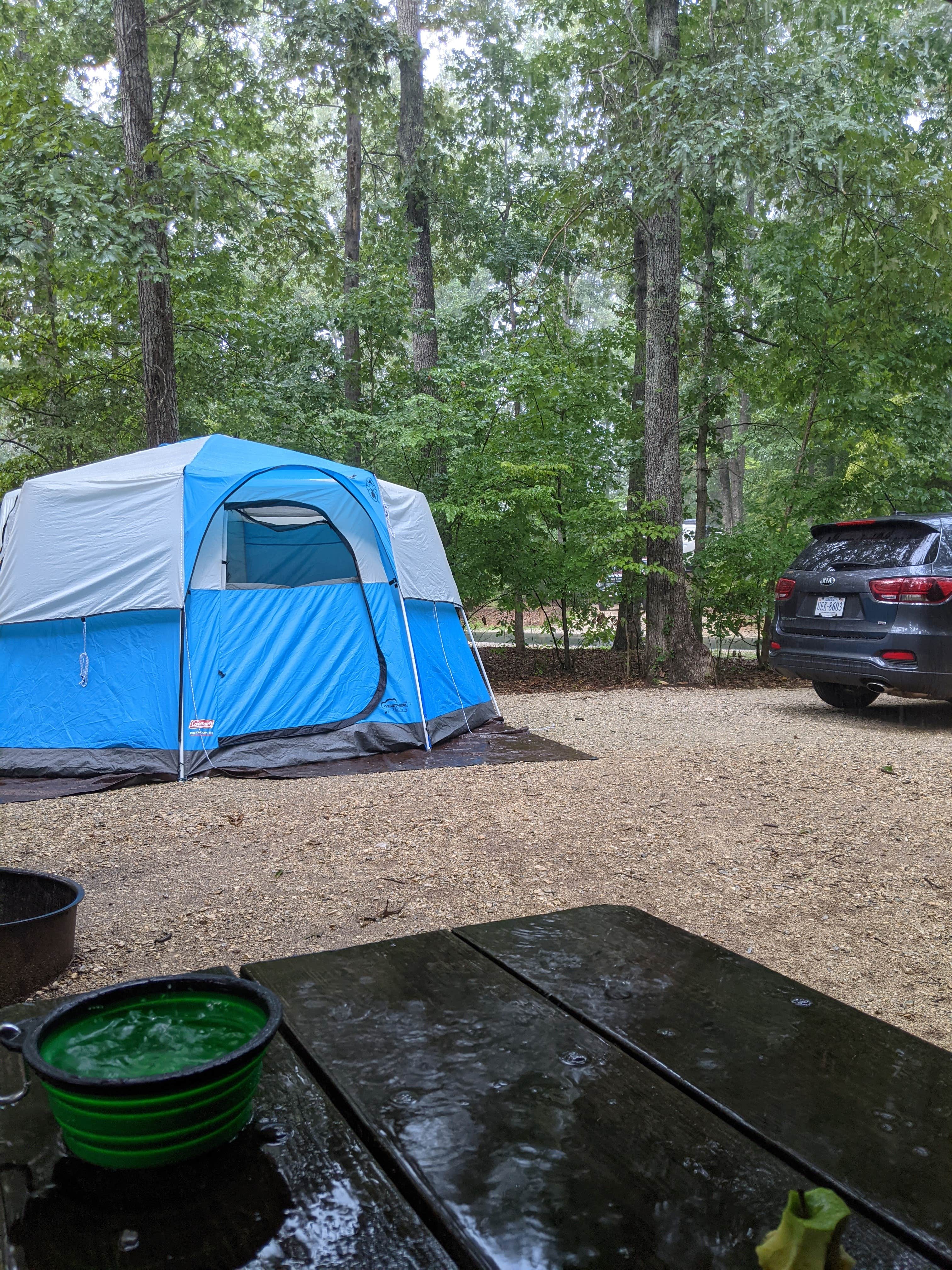 Kaylee G.'s photo of tent camping at Walnut Grove — James River State Park near Buchanan, VA