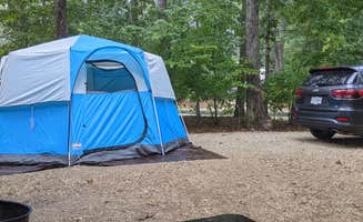 Kaylee G.'s photo of tent camping at Walnut Grove — James River State Park near Goochland, VA