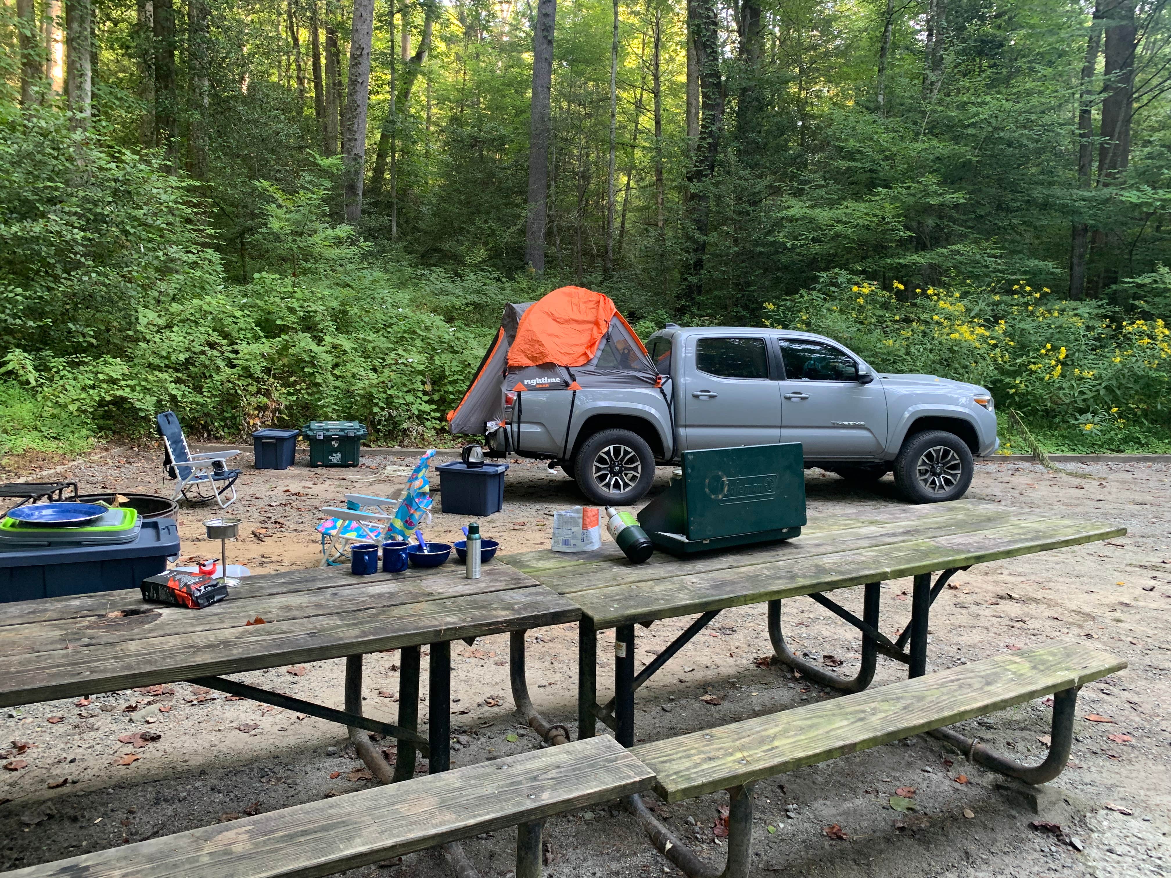Tanner G.'s photo at Mortimer Campground — National Forests In North Carolina near Pineola, NC