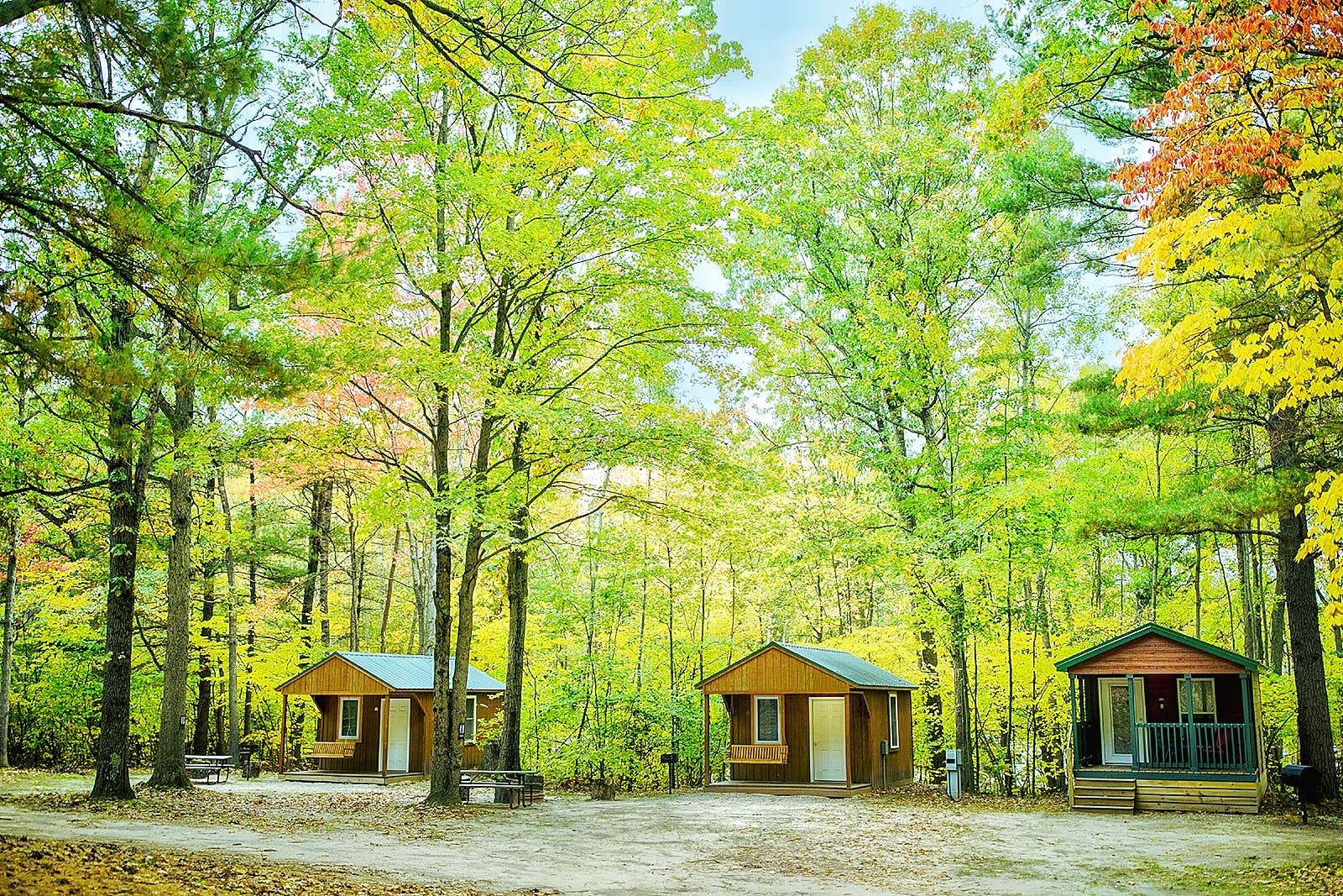 Ryan L T.'s photo of a cabin at Ludington East KOA near Copemish, MI