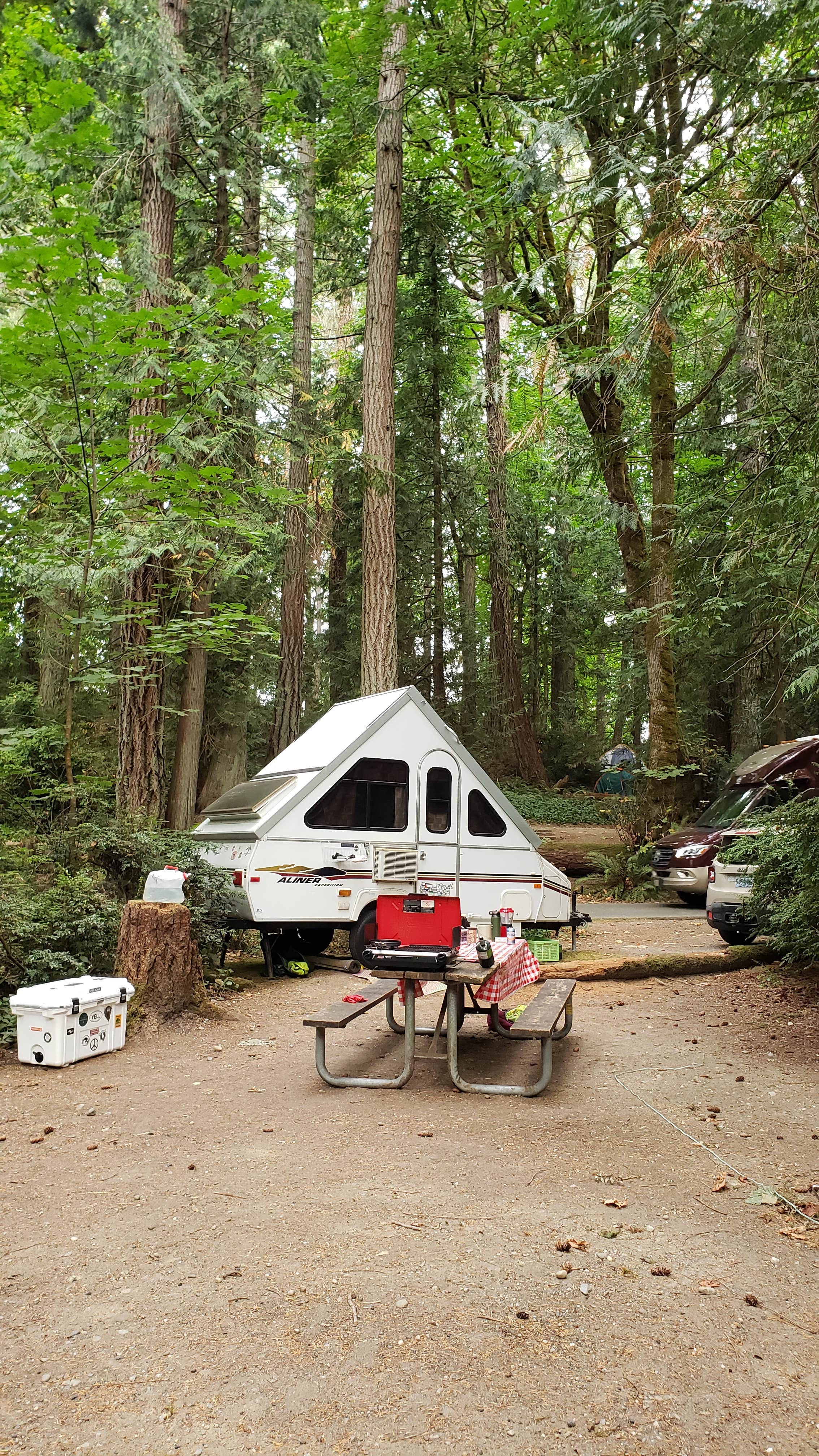 Mike's photo at Penrose Point State Park Campground near Burton, WA