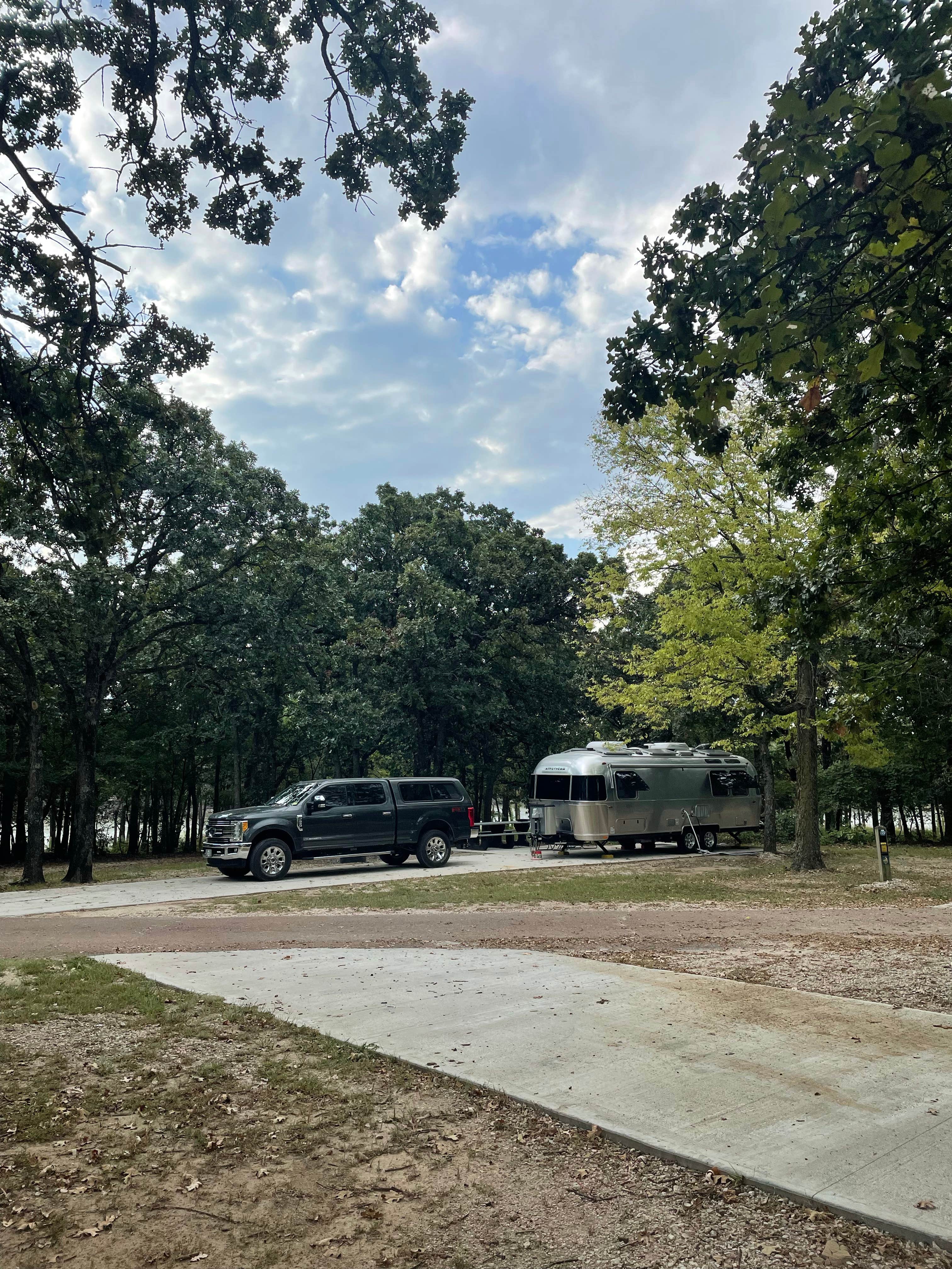 Rick G.'s photo of rv camping at Timber Ridge Campground — Cross Timbers State Park near Iola, KS
