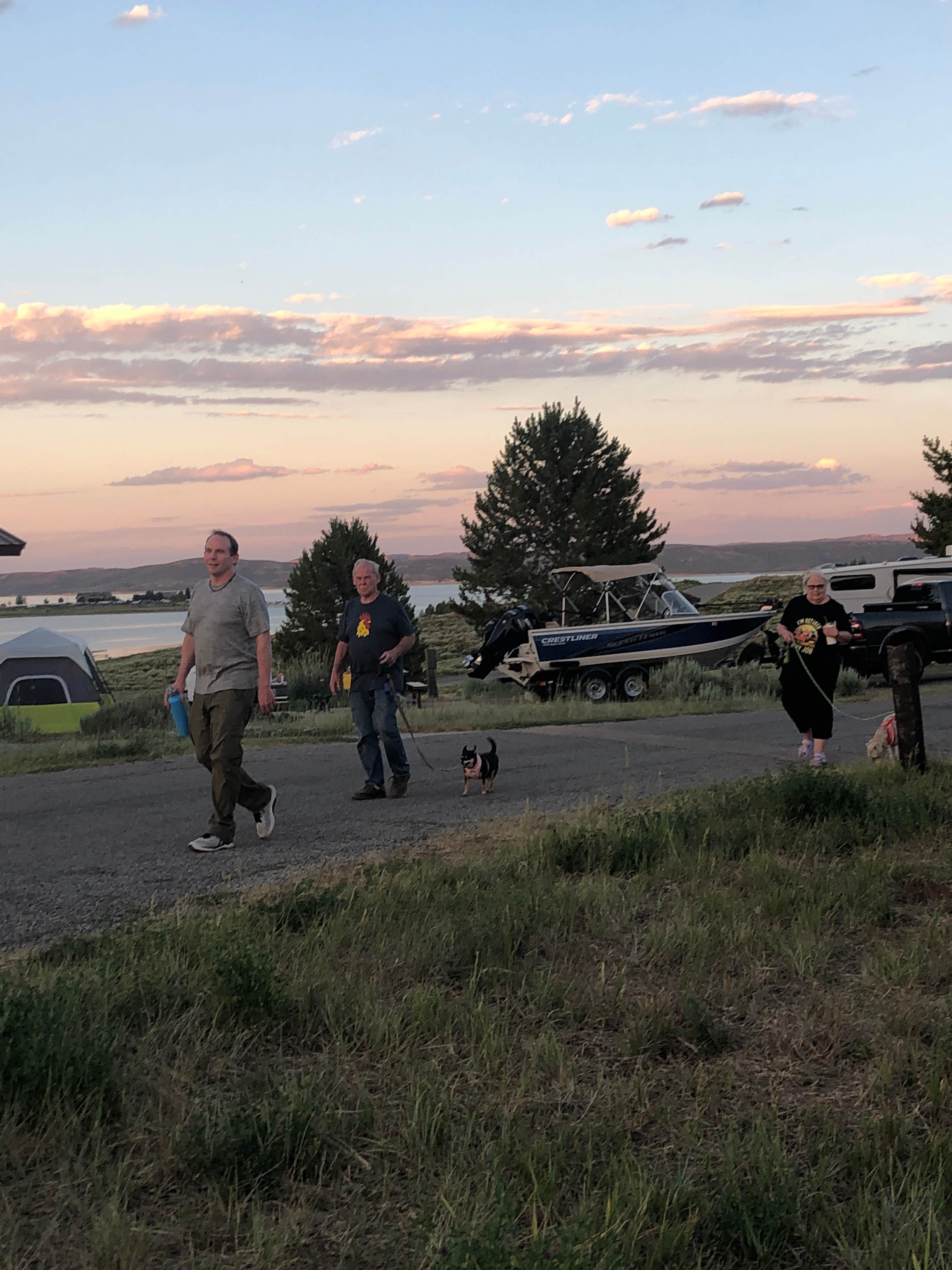 Robin E.'s photo of camping with pets at Strawberry Bay near Fruitland, UT