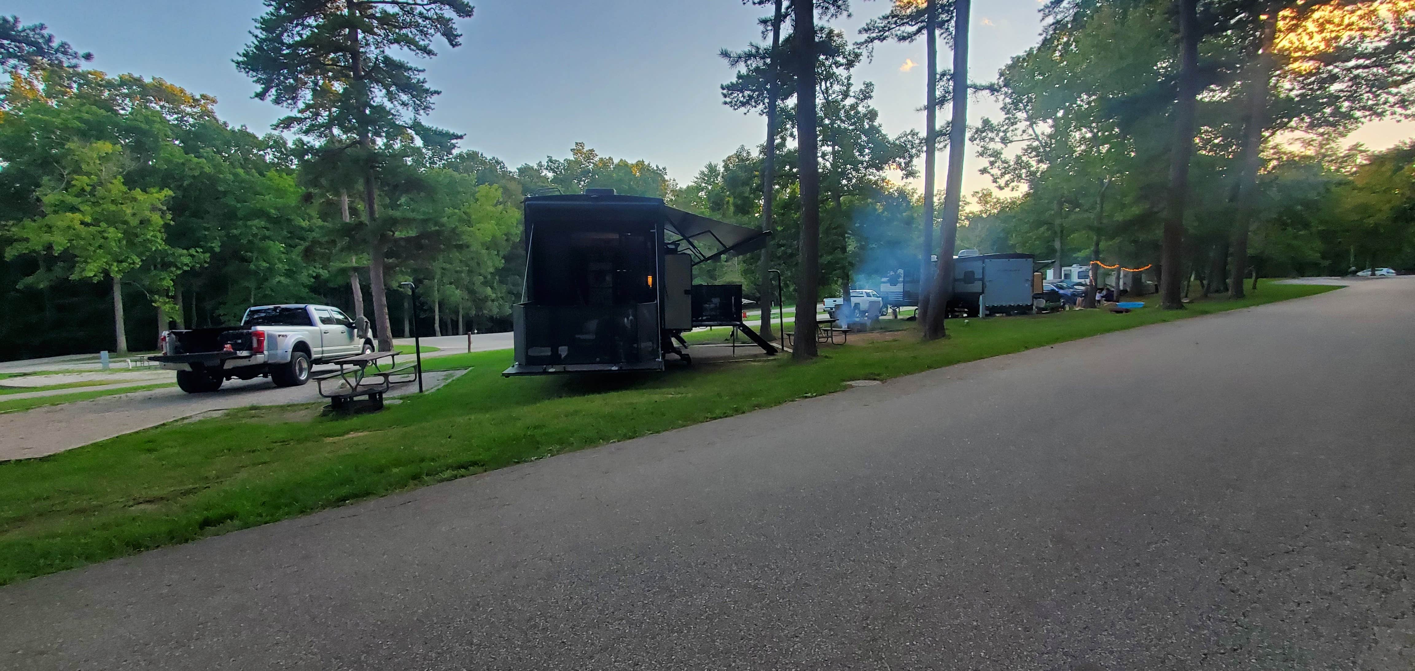 Heather H.'s photo of rv camping at Carter Caves State Resort Park Campground near Grayson Lake