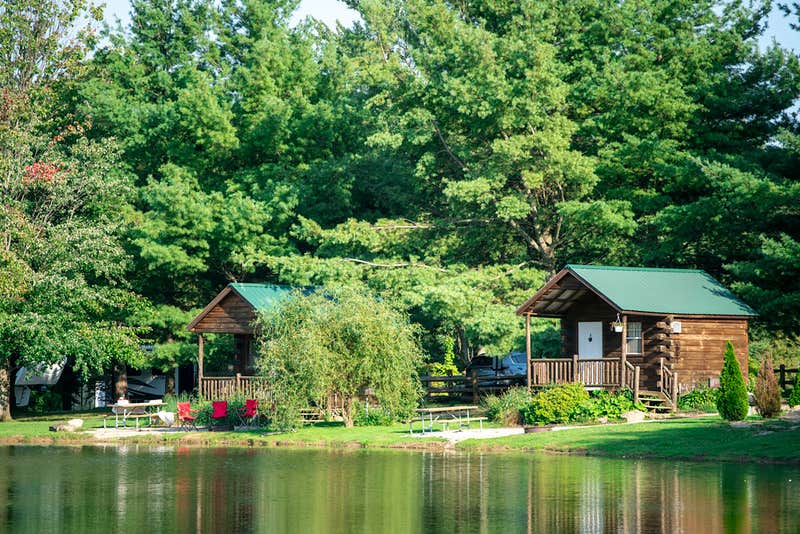 Michael's photo of glamping accommodations at Thompson/Grand River Valley KOA Holiday near Tallmadge, OH