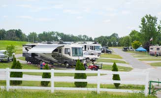 Jennifer's photo of rv camping at Angola/Hogback Lake KOA Holiday near Arcola, IN