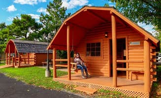 Jennifer's photo of a cabin at Dallas/Arlington KOA Holiday near Midlothian, TX