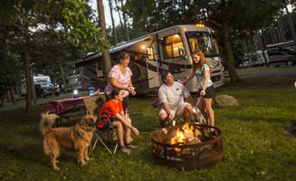 Jennifer's photo of camping with pets at Virginia Beach KOA near Cheriton, VA