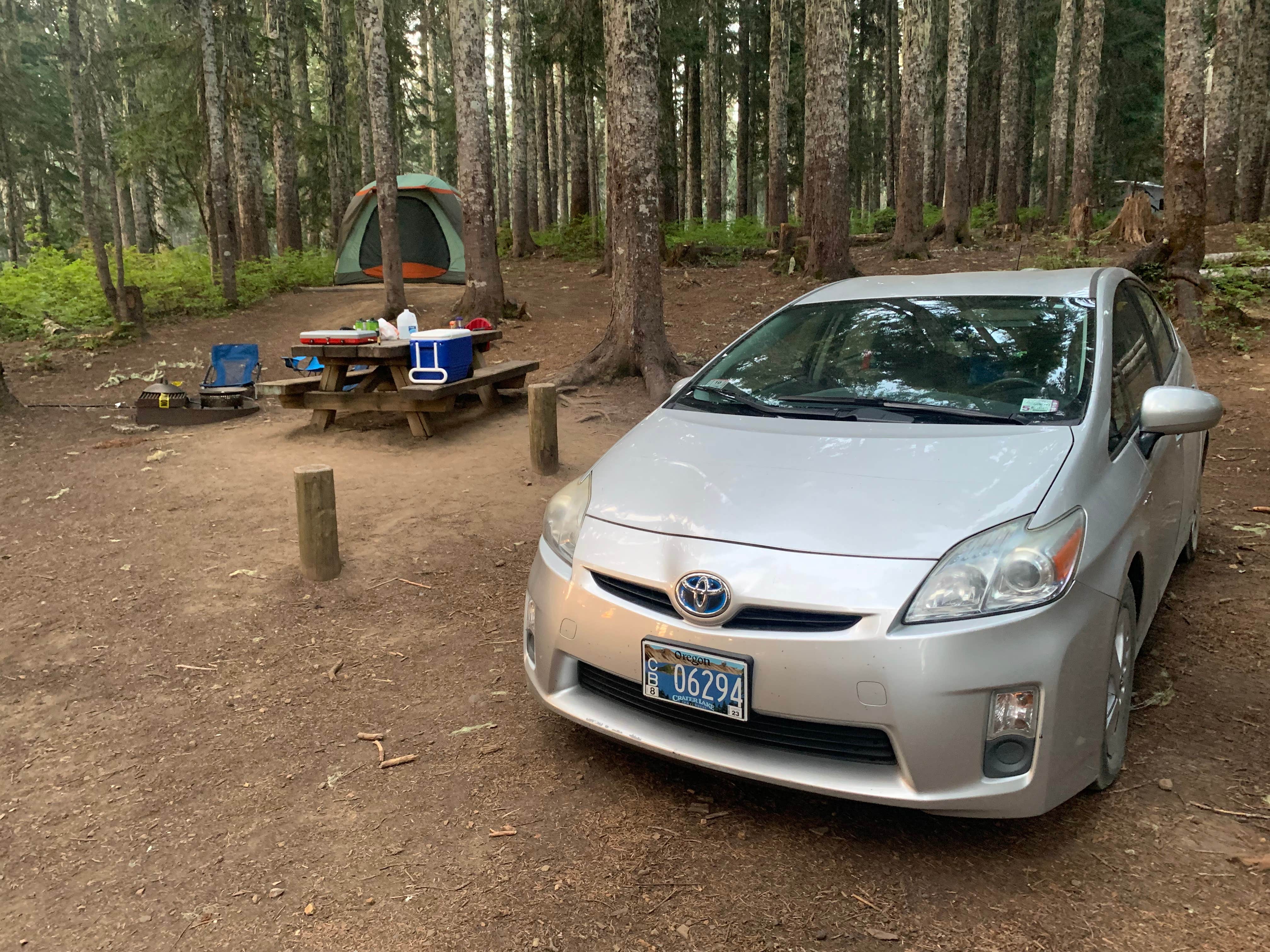 Reid B.'s photo at Takhlakh Lake Campground near Gifford Pinchot National Forest
