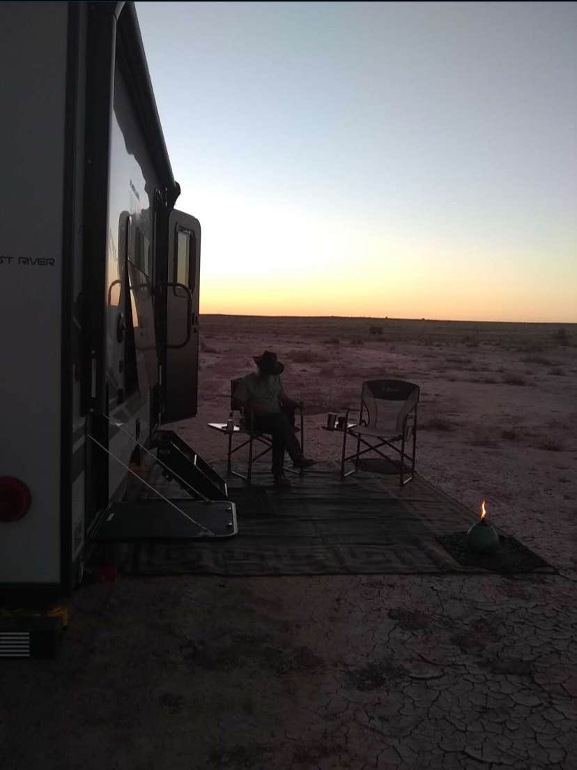 Atlan J.'s photo of rv camping at JoeStar Ranch Under Milky Way near Chambers, AZ