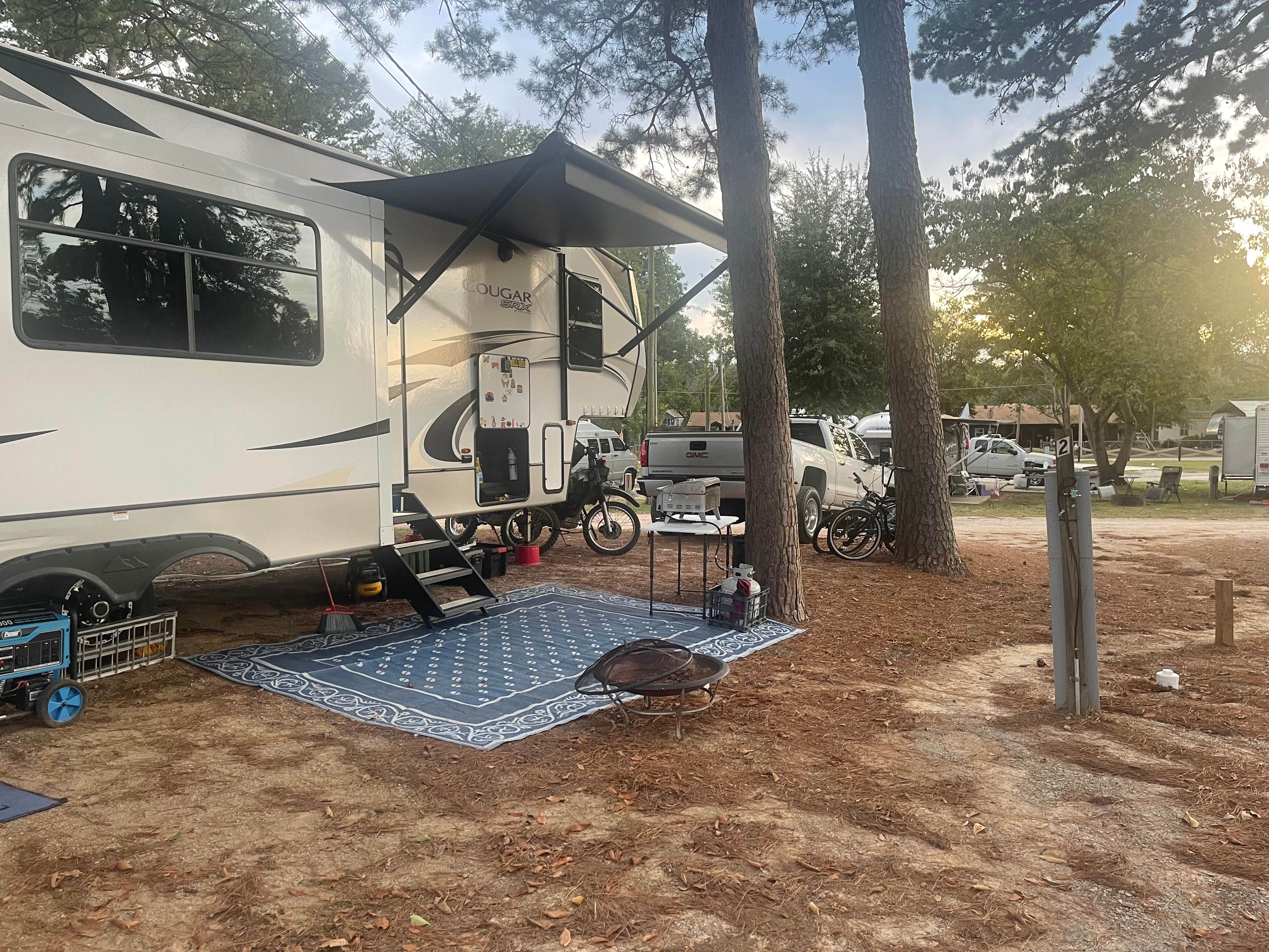 Stacy W.'s photo of rv camping at Treasure Isle R.V. Park near Story, AR