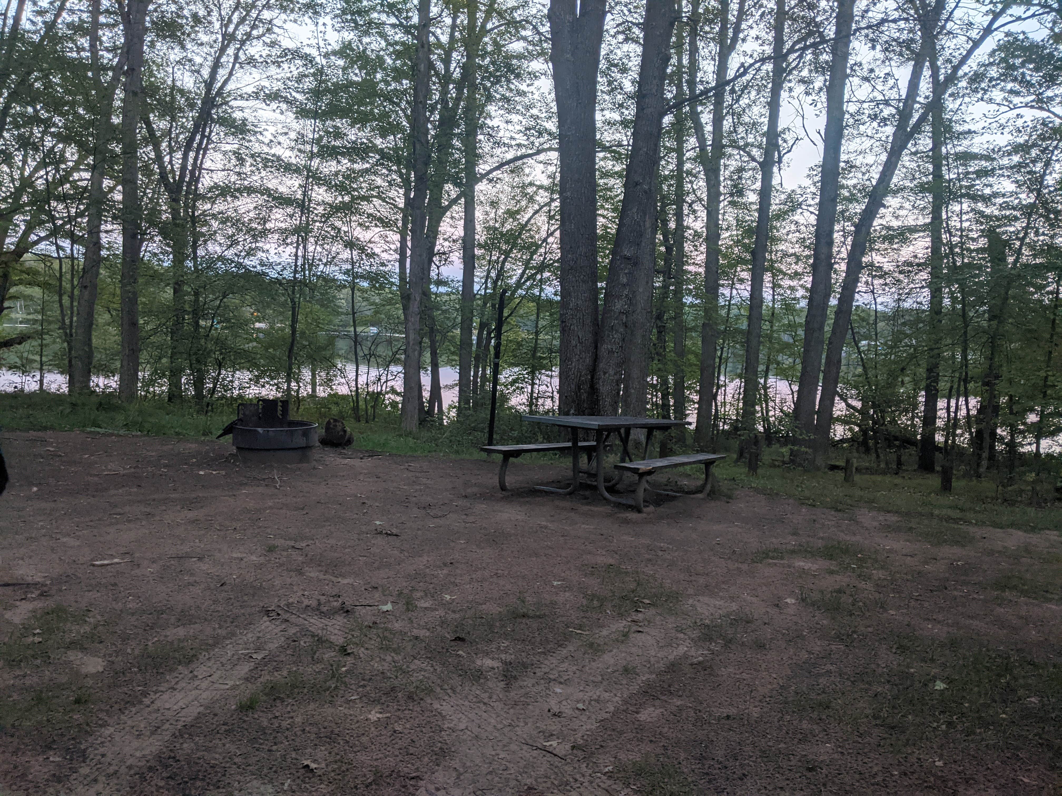 Camping near Black Lake County Park: Walkup Lake Campground, Bitely, Michigan