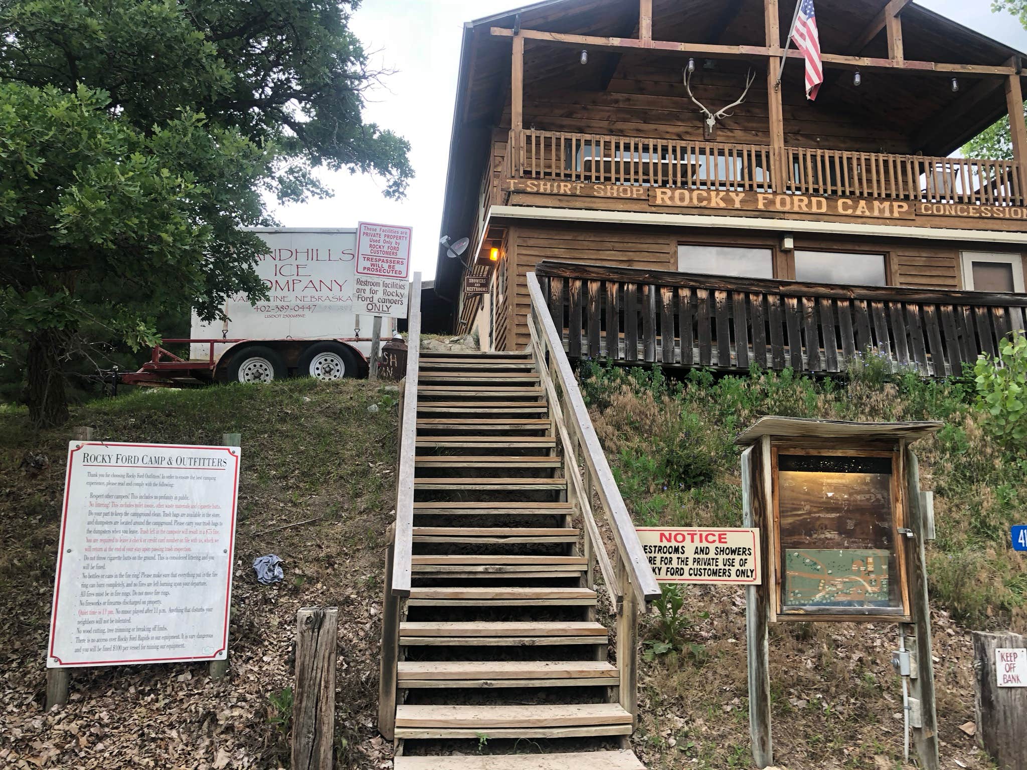 Camper-submitted photo at Rocky Ford Camp and Outfitters near Long Pine, NE