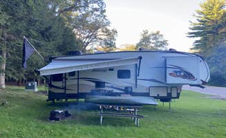 Tim W.'s photo of rv camping at Cook Forest State Park Campground & Cabins near Mount Jewett, PA
