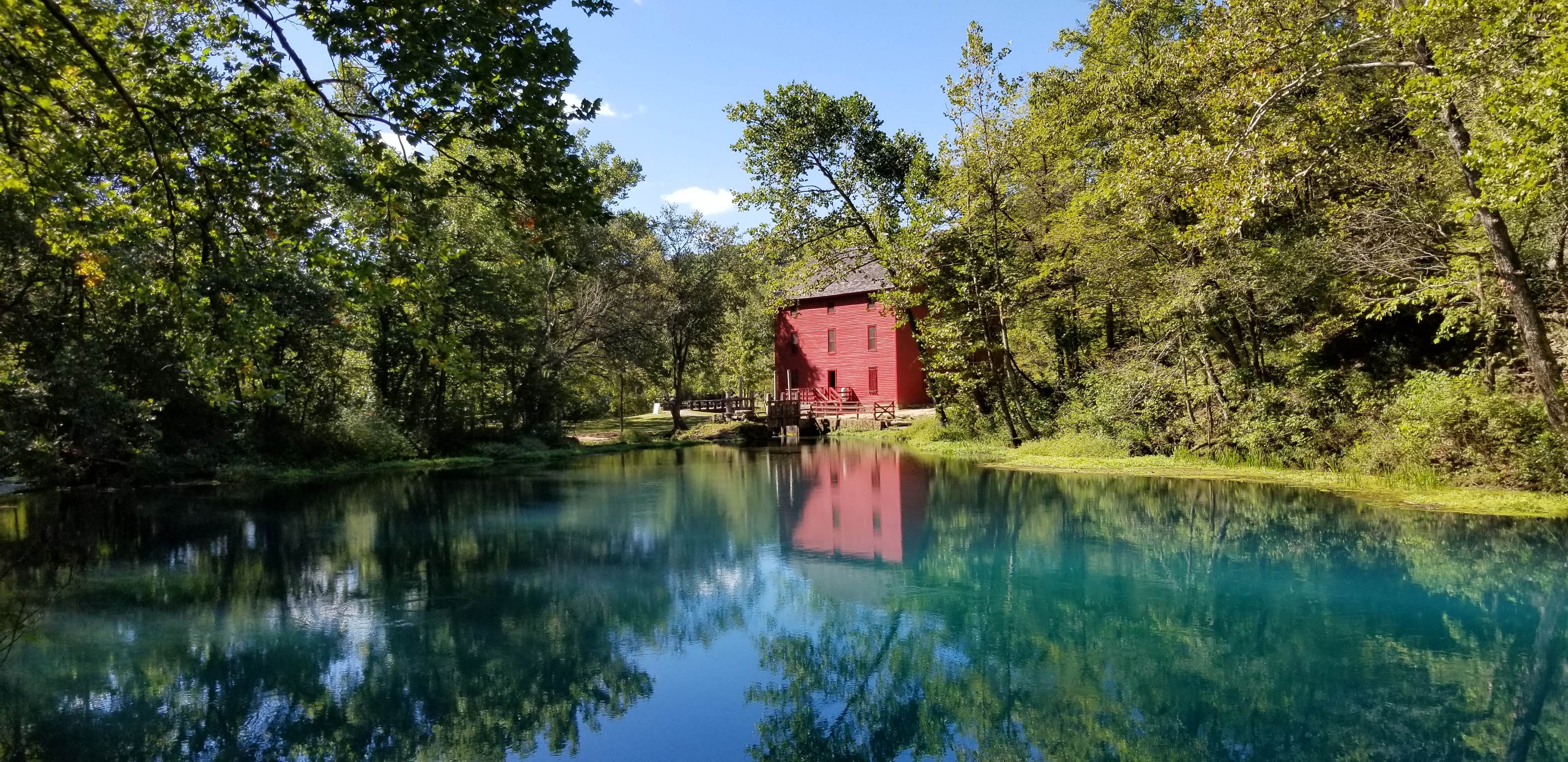 Camper-submitted photo at Alley Spring Campground — Ozark National Scenic Riverway near Van Buren, MO