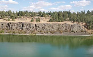 kara H.'s photo of a dispersed camping area at Hog Lake Campground in Washington
