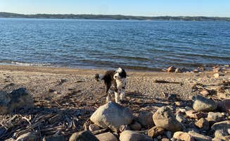 Heather M.'s photo of camping with pets at Yankton — Lewis And Clark Recreation Area in Nebraska