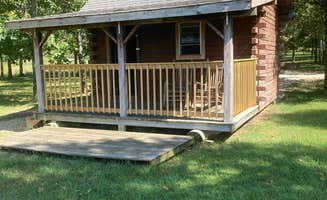 Wendy T.'s photo of a cabin at Miles Landing Campground near Henderson, KY