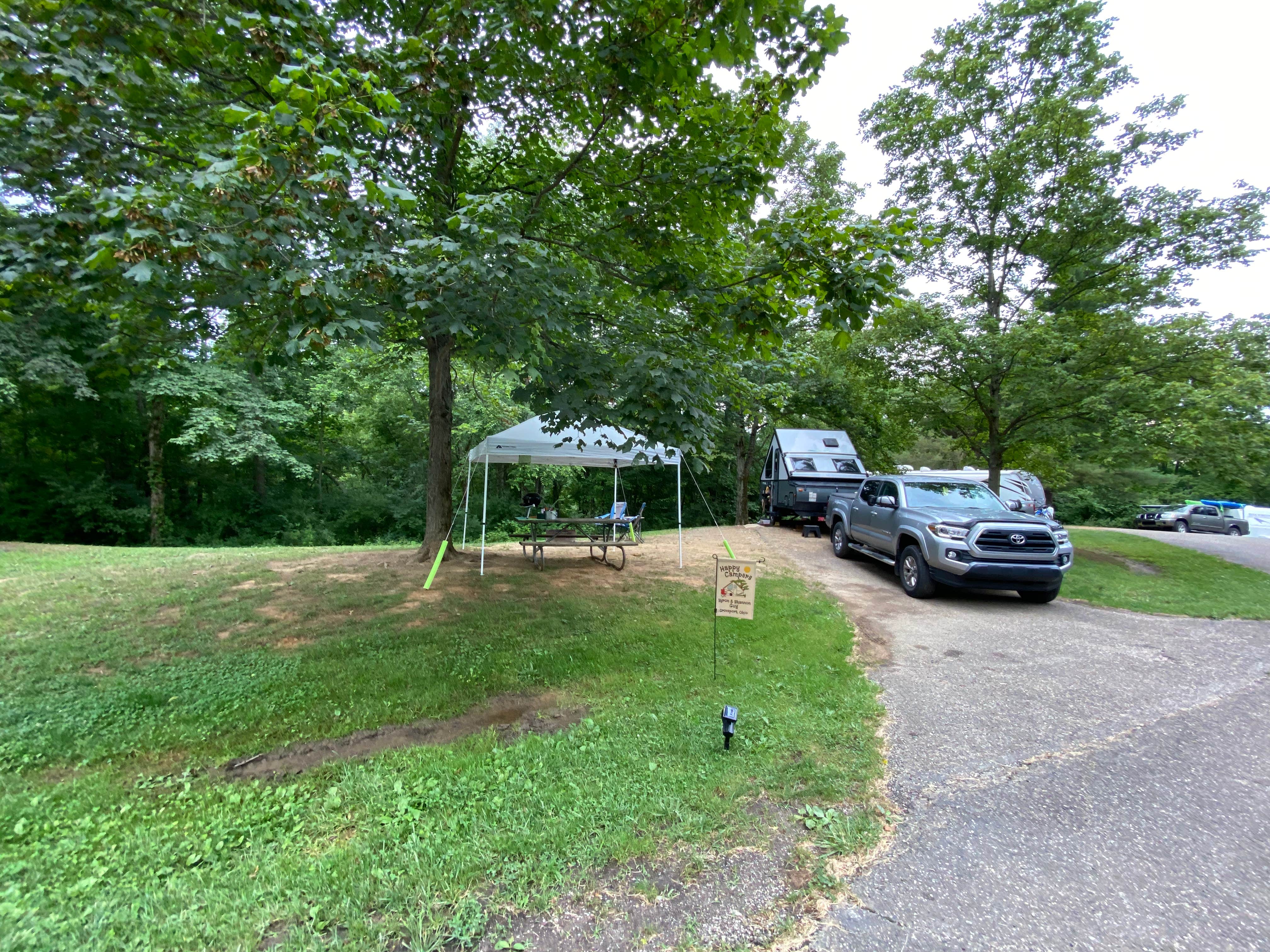 Shannon G.'s photo of rv camping at Wolf Run State Park Campground near Caldwell, OH