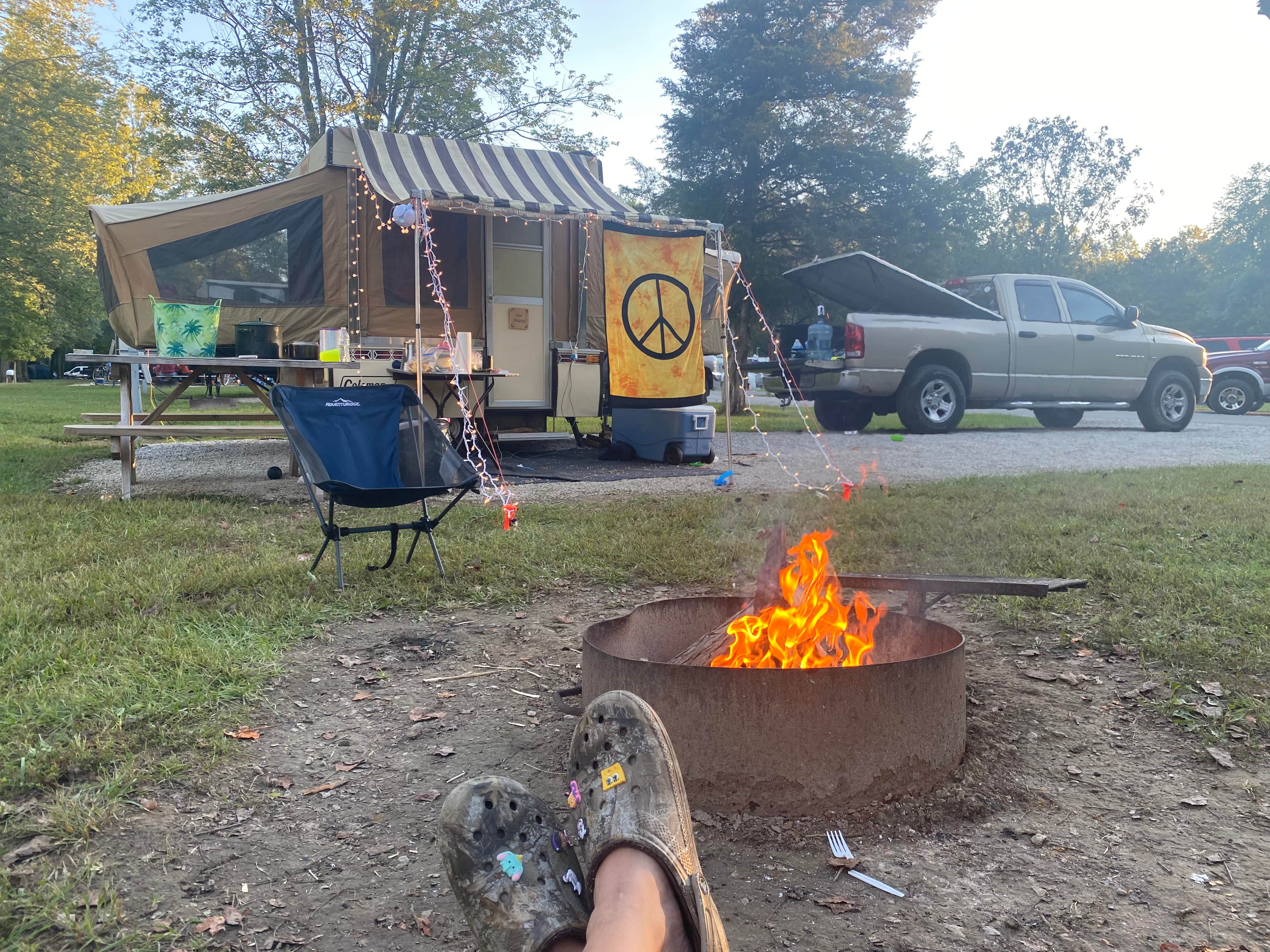 Chelsea S.'s photo at Shale Bluff Campground — Hardy Lake State Recreation Area near Carrollton, KY