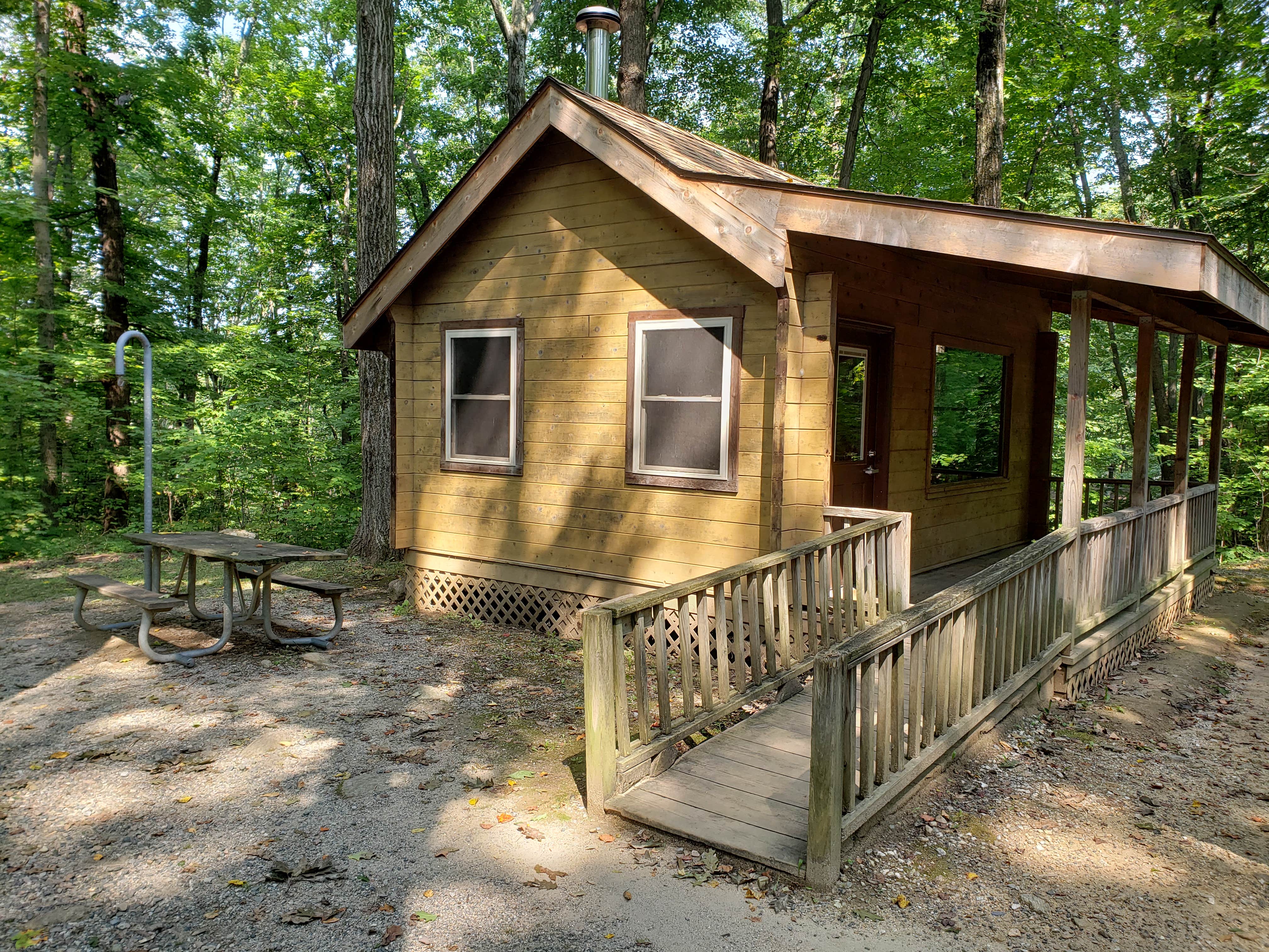 Dwight D.'s photo of a cabin at Jenny Jump State Forest near Hellertown, PA
