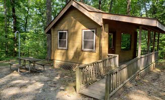 Dwight D.'s photo of glamping accommodations at Jenny Jump State Forest near Mount Bethel, PA