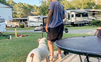 Brandi L.'s photo of camping with pets at Shreveport Bossier City KOA near Haughton, LA