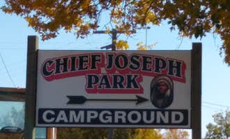 Camping near Deadmans Basin: Chief Joseph City Park, Shawmut, Montana